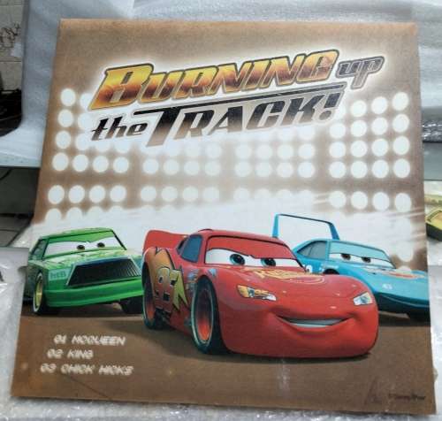 PAINTINGS Acrylic DISNEY 3 PIXAR   on canvas All one bid LOOK At My BUY NOW LISTING