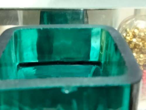 Vases - Glass 1 Sun style Teal textured Spiral swirl design Look at my Buy Now listings No Waiting
