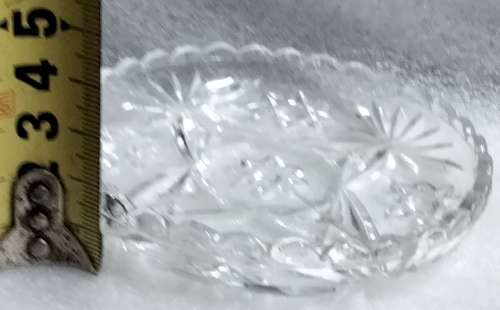 2 Early American Presscut Anchor Hocking*Ashtray*butter/Pin tray LOOKatMy BUY NOW items NO WAITING
