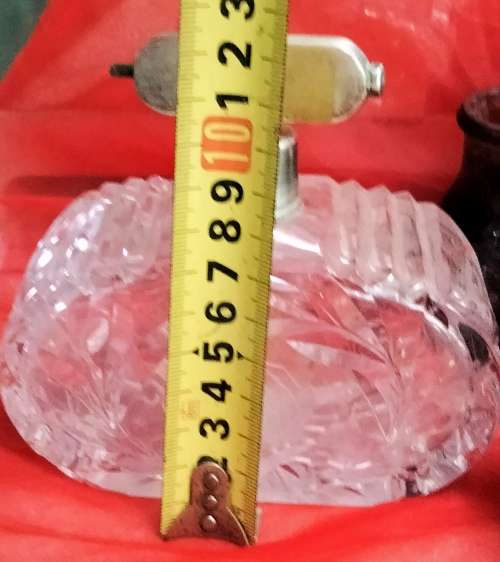 1920s ROYAL BRIERLEY ROSE CUT GLASS CRYSTAL PERFUME ATOMISER*No Pump LOOK At My BUY NOW * NO WAIT