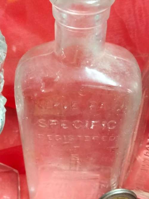 8 MIX embossed Dig  bottle Medicine Ink Food CondimentsLook At My BUY NOW LISTINGS NO WAITING
