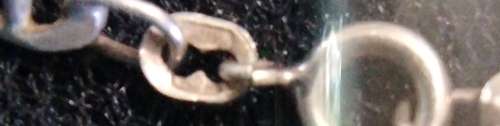 Hallmark 925 Silver chain+ Brooch STG  2 gramsLook at my Buy Now listings No Waiting