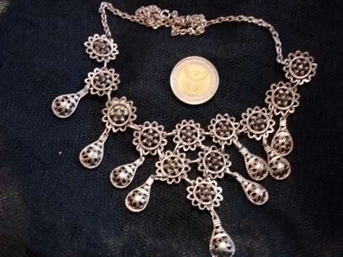 Necklace - FILIGREE Multiple Dangle Charms LOOK At My BUY NOW LISTINGS NO WAITING