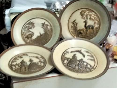 Bid on each WALL-PLATES RING Back to HANG Available 4 designs LOOK At My BUY NOW LISTINGS NO WAITING