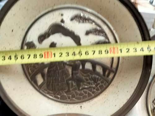 Bid on each WALL-PLATES RING Back to HANG Available 4 designs LOOK At My BUY NOW LISTINGS NO WAITING