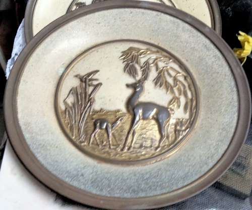 Bid on each WALL-PLATES RING Back to HANG Available 4 designs LOOK At My BUY NOW LISTINGS NO WAITING