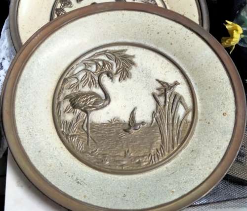 Bid on each WALL-PLATES RING Back to HANG Available 4 designs LOOK At My BUY NOW LISTINGS NO WAITING