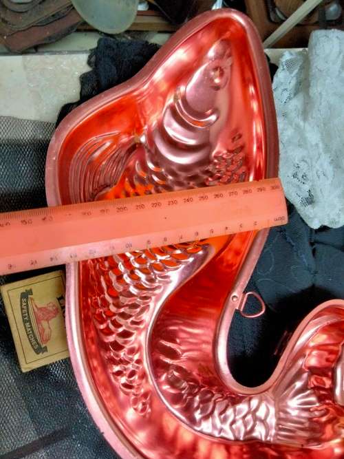 1Pineapple+1Fish metal Mould mousse or Kitchen wall decor LOOK at All My BUY NOW listings NO WAITING