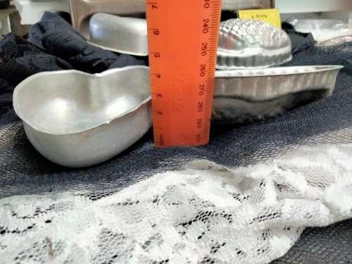 Baking tins- ACME Eclair lady finger2heart2 fish Mould Aluminium LOOK at My BUY NOW items NO WAITING