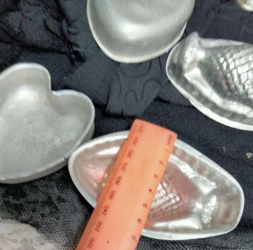 Baking tins- ACME Eclair lady finger2heart2 fish Mould Aluminium LOOK at My BUY NOW items NO WAITING