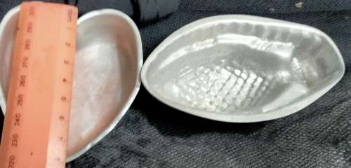 Baking tins- ACME Eclair lady finger2heart2 fish Mould Aluminium LOOK at My BUY NOW items NO WAITING