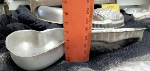 Baking tins- ACME Eclair lady finger2heart2 fish Mould Aluminium LOOK at My BUY NOW items NO WAITING