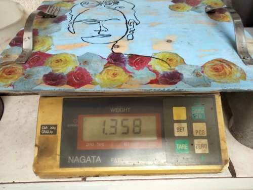 Wood TRAY Arty shabby chicCutleryServiette holder cutlery designLOOK At My BUY NOW NO WAITING