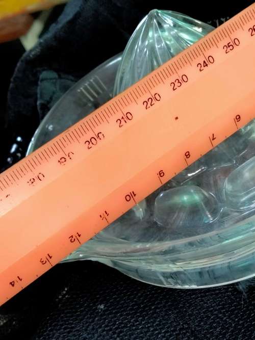 Glass JUICER by hand VINTAGE Normal size +Large LOOK at My BUY NOW listings NO WAIT