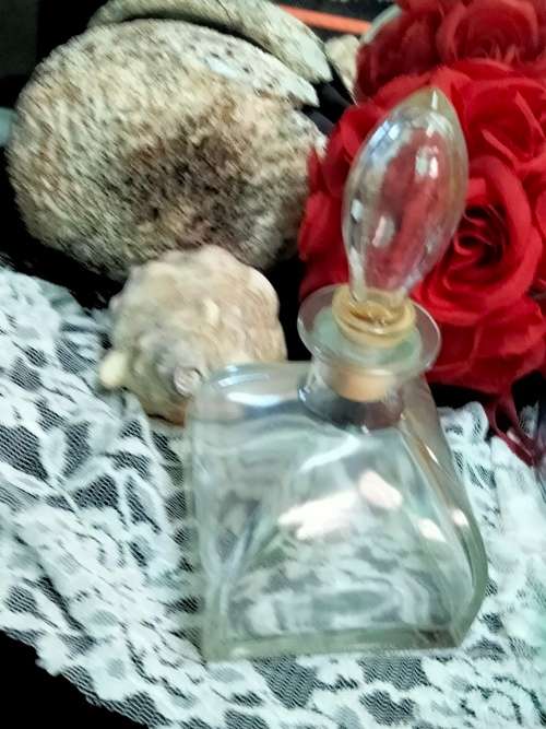 Glass bottle +1 Ashtray SeaShell mop + 1 horn shape Seashell LOOK At My BUY NOW ltems NO WAIT