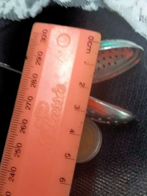Tea Strainer SPOON Infuser EPNS plate decorative handle Look at my Buy Now listings No Waiting