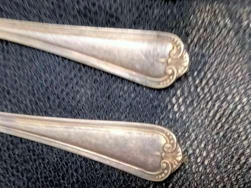 6 Fruit Spoons A1 Plated English LOOK At My BUY NOW LISTINGS NO WAITING