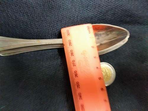 6 Fruit Spoons A1 Plated English LOOK At My BUY NOW LISTINGS NO WAITING