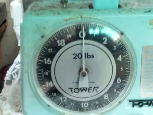 Scale - TOWER + Top Silver Tray