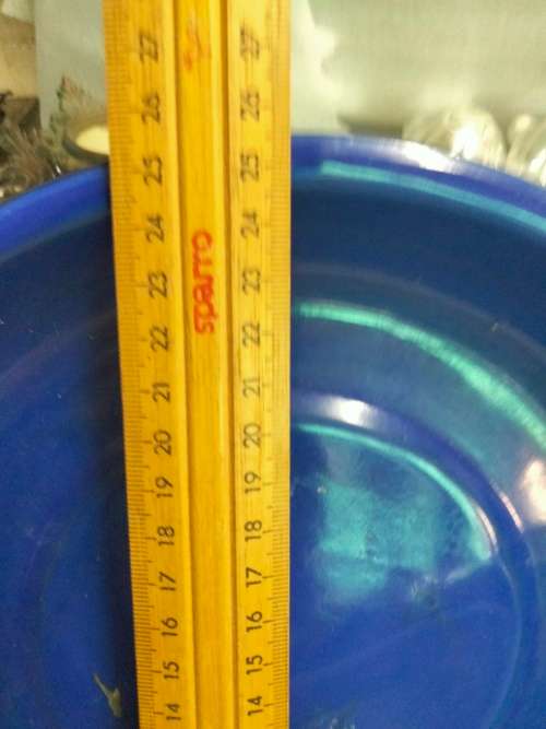 Vintages ENAMEL Dish cobolt blue has some depth Look at my Buy Now listings No Waiting