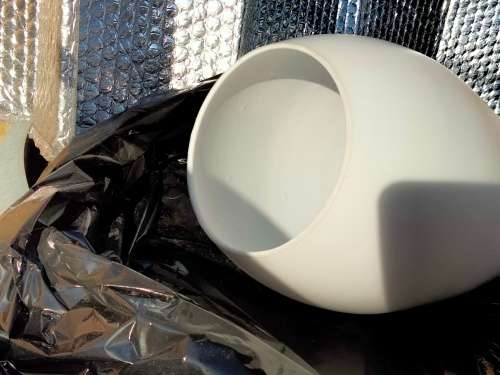 Lamp Shade Glass - 1 Ceiling light Pendant shape white pendant glass