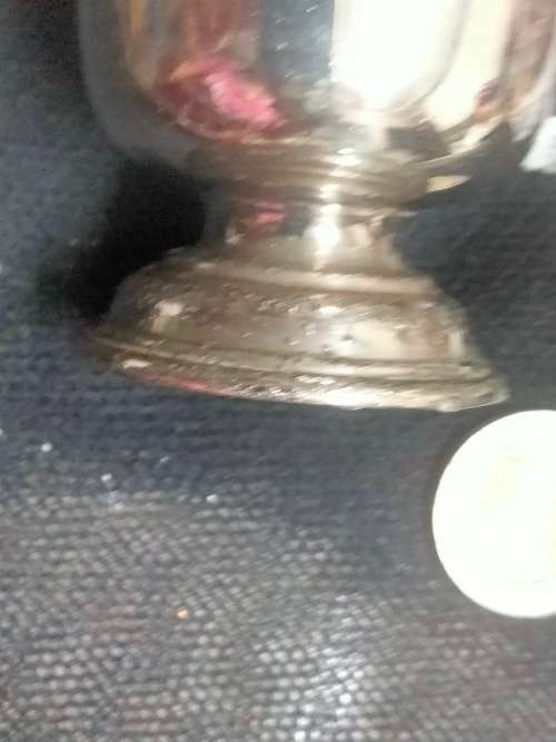 Vase - Posy Urn*Viners  Sheffield Silver *2 Lion heads side LOOK At My BUY NOW items NO WAITING