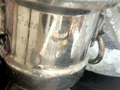 Vase - Posy Urn*Viners  Sheffield Silver *2 Lion heads side LOOK At My BUY NOW items NO WAITING