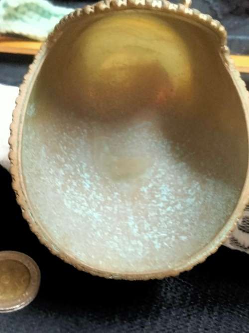 SUGAR BOWL Brass Coal Scuttle has pretty floral design LOOK At My BUY NOW LISTINGS NO WAITING
