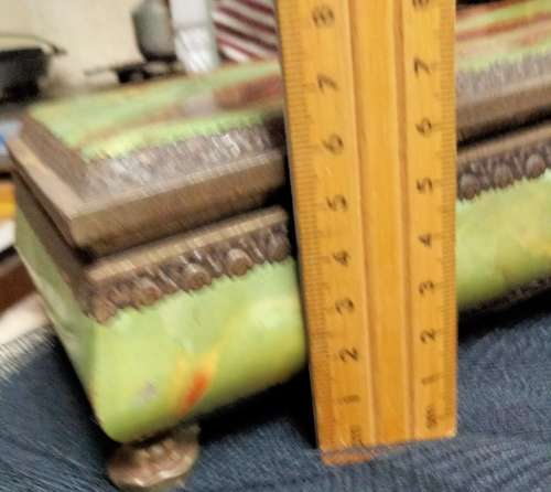 TIN Unusual vintage resembles marble lovely feet