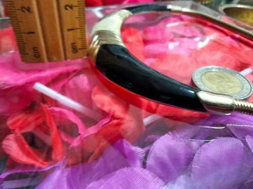 Necklace  Choker gold tone DAZZLING design Black*Cream*GoldLOOK At MY BUY NOW items NO WAITING