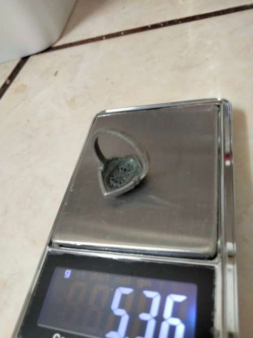 Dress RING Vintage MARCASITE Red? Stone VERDIGRIS Silver tone LOOK At My BUY NOW LISTING NO WAITING