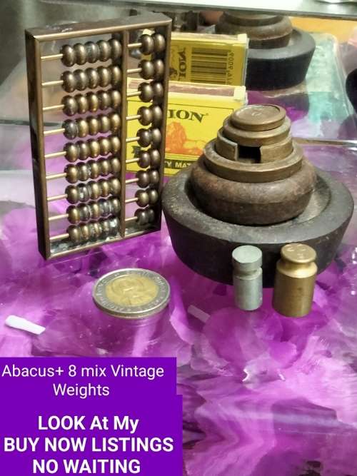 Abacus+8 weights -3 are SIDDONS Look at my Buy Now listings No waiting