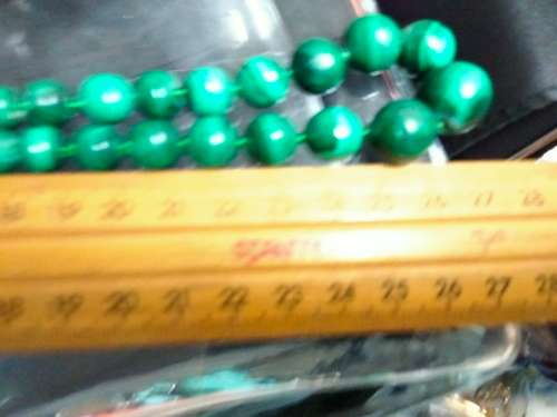 Necklace Malachite SEMI PRECIOUS GEM STONE GREEN Graduating classic Ball shapes Turkey