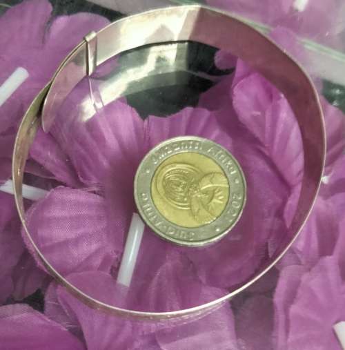 Stamped SILVER bangle  Lovely for the collector Lovely Gift