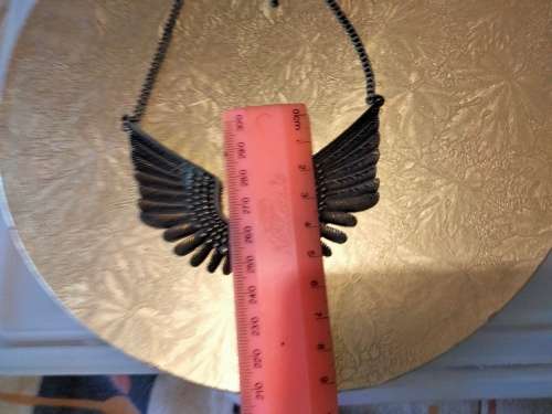 NECKLACE- WINGS Egyptian Goddess wings revival style