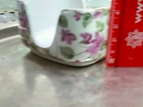 Chintz ceramic bowl Bone China Hand Painted