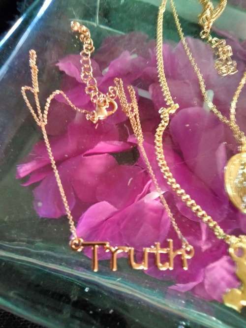Necklace 3+Pendants 4+1Earrings Rose Gold Tone Plated Fashion Jewels LOOK At My BUY NOW - NO WAITING