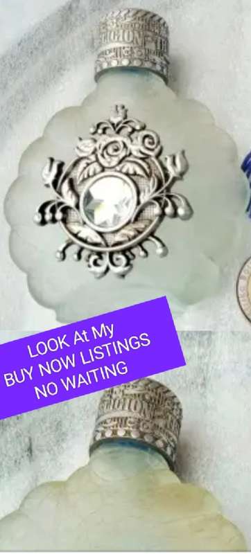 Perfume bottles - 1 Frosted glass Religion empty