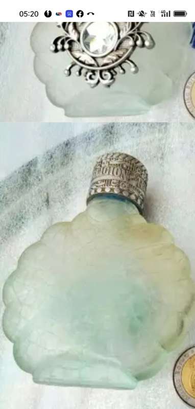 Perfume bottles - 1 Frosted glass Religion empty
