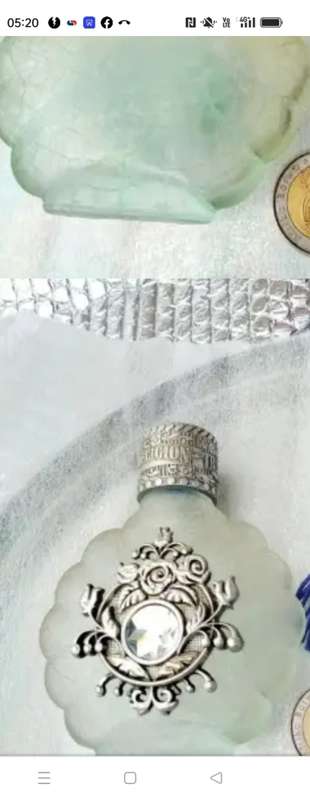 Perfume bottles - 1 Frosted glass Religion empty