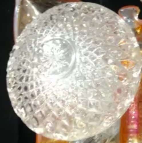 Box Glass Lidded 2 + 1 no lid 5 pieces - Crystal  made in ITALY Bon Bon dish or trinket box