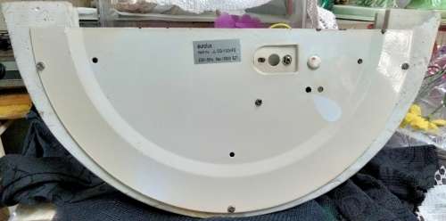 Lamp shade Glass+Wall light Half round Greek key decor for 1 BID*Look At My BUY NOW items*NO WAITING