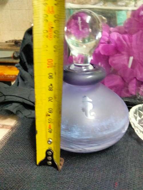 1 Ring Holder Trinket Crystal +1 Amethyst Perfume bottle