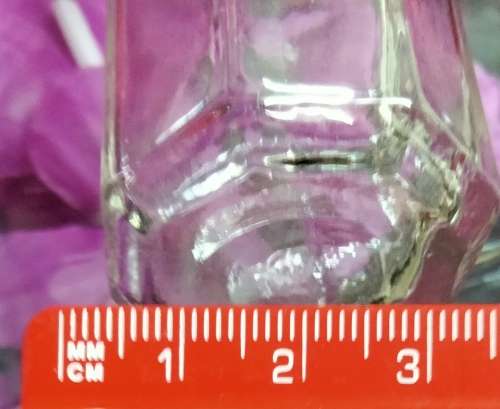 Bottles Glass Beveled-3 Vanity Dressing table decor  *Metal lids LOOK at My BUY NOW items NO WAITING