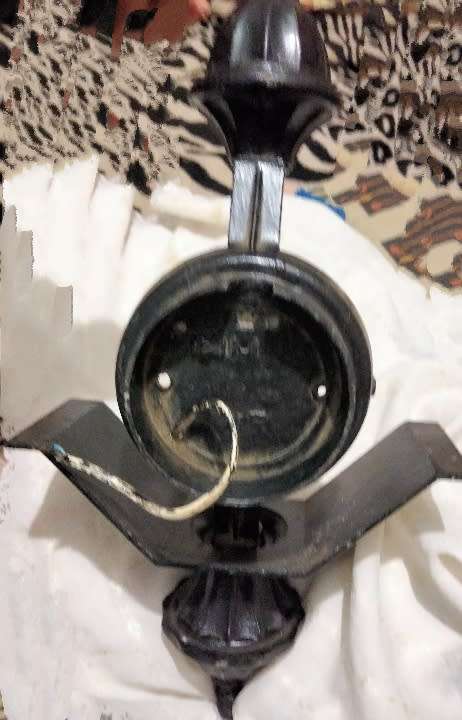 Lamp - Wall ligh fitting - Cast in ITALY NO electrical wiring*LOOK At My BUY NOW LISTINGS NO WAITING