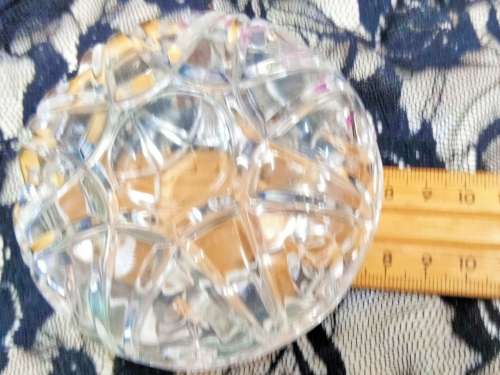 Box glass  Lidded 2 -4 piece Crystal  made in France Bonbon dish trinket butter Pats Candle desert A