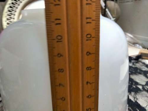 Glass Mixing Bowls 2 -Sunbeam 12 + 22 White Milk Glass Mixing Bowls LOOK At My BUY NOW *NO WAITING