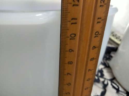 Glass Mixing Bowls 2 -Sunbeam 12 + 22 White Milk Glass Mixing Bowls LOOK At My BUY NOW *NO WAITING