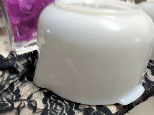 Glass Mixing Bowls 2 -Sunbeam 12 + 22 White Milk Glass Mixing Bowls LOOK At My BUY NOW *NO WAITING