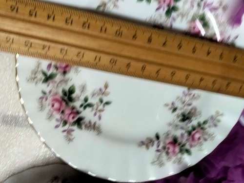 ROYAL ALBERT -SUGAR bowl+Trio Lavender Rose c1962/70